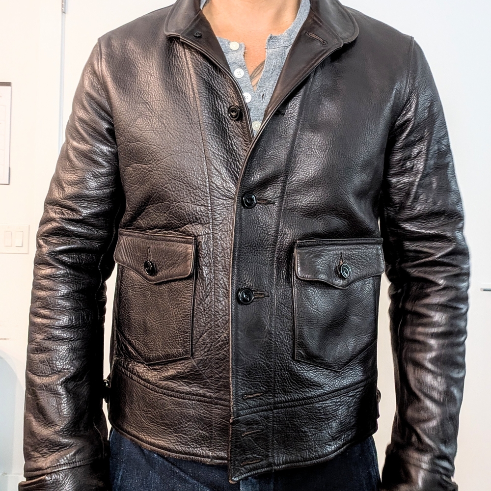 Fine Creek Leather Shinki Horsehide Jacket